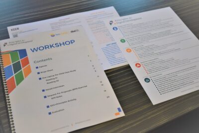 Workshop agenda document