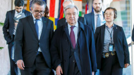 Secretary-General and colleagues